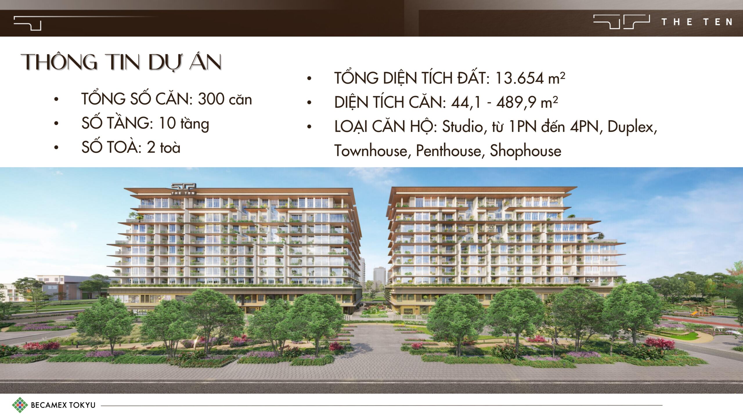 Thông tin chi tiết Dự án The TEN